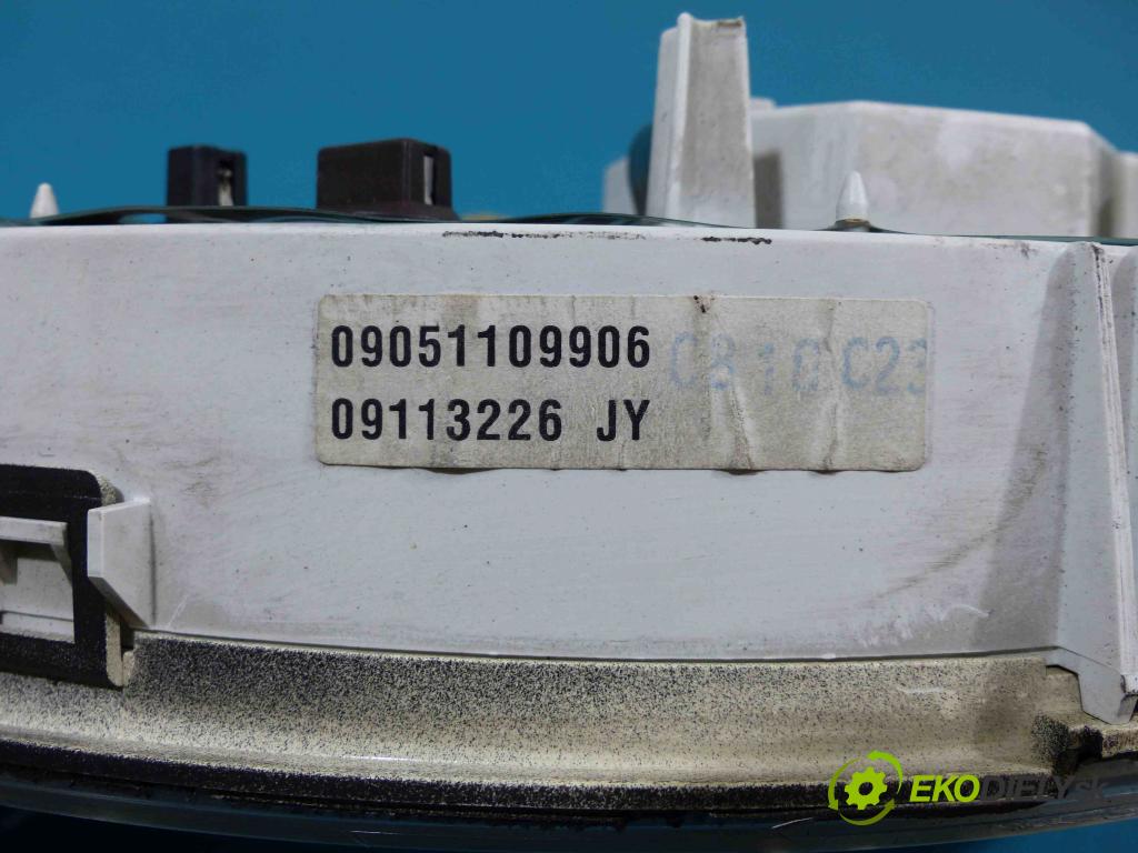 Opel Corsa B 1993-1999 1.0 12V - 54 HP manual 40 kW 973 cm3  Prístrojovka 09113226JY (Prístrojové dosky, displeje)