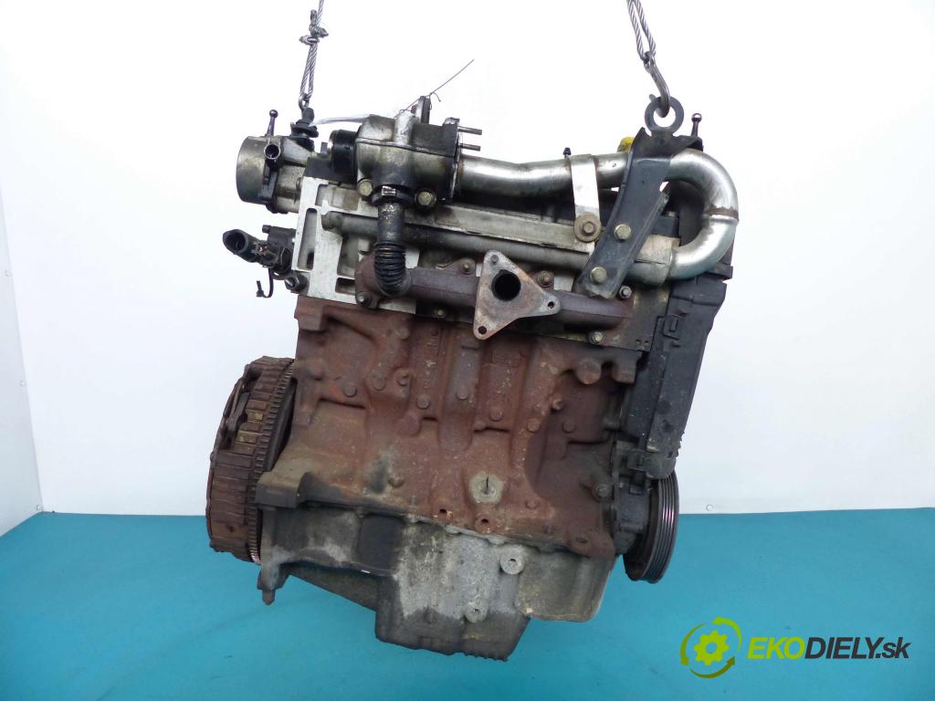 Renault Clio II 1998-2012 1.5 DCI 82 hp manual 60 kW 1461 cm3  motor DIESLA K9K