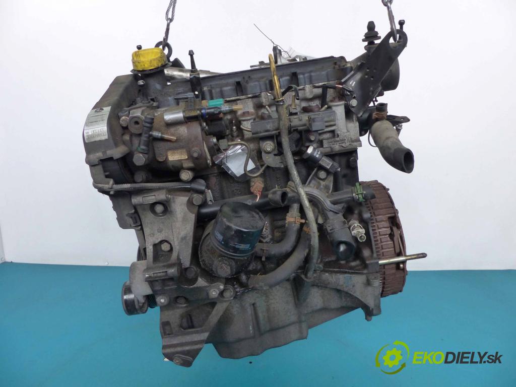 Renault Clio II 1998-2012 1.5 DCI 82 hp manual 60 kW 1461 cm3  motor DIESLA K9K