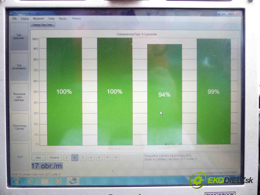 Renault Clio II 1998-2012 1.5 DCI 82 hp manual 60 kW 1461 cm3  motor DIESLA K9K