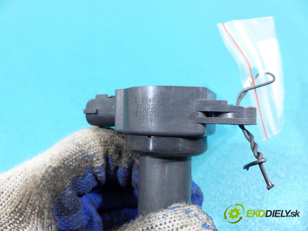 Mitsubishi Lancer VIII 2007-2016 2.0 16V 152km automatic 112 kW 1998 cm3  Cievka zapaľovacia 1832A016 (Zapaľovacie cievky, moduly)