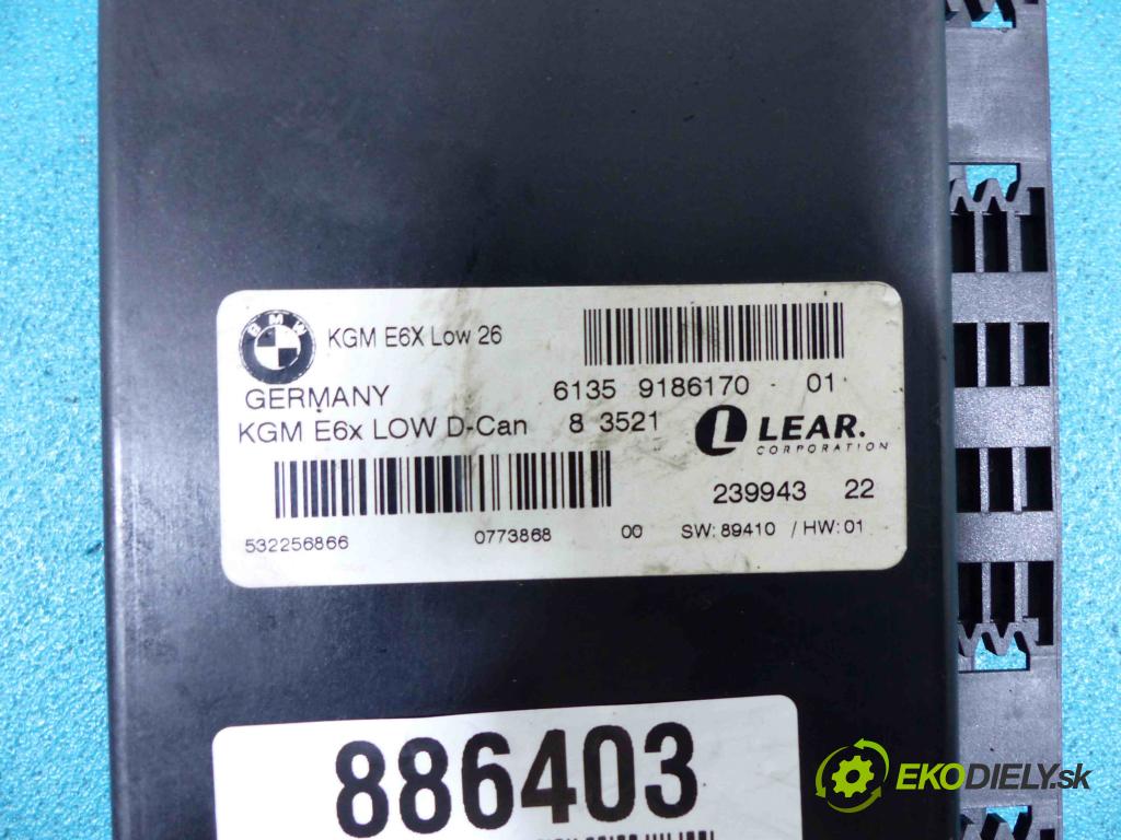 Bmw 5 e60 2003-2010 2.0D 163 HP manual 120 kW 1995 cm3 5- Modul Riadiaca jednotka 61359186170 (Ostatné)