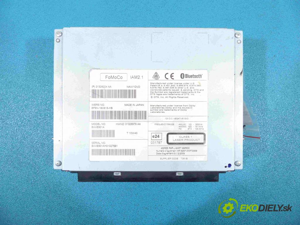 Volvo S60 II 10-18 2.0D 163 HP automatic 120 kW 1984 cm3  RADIO 31326224 (Audio zariadenia)