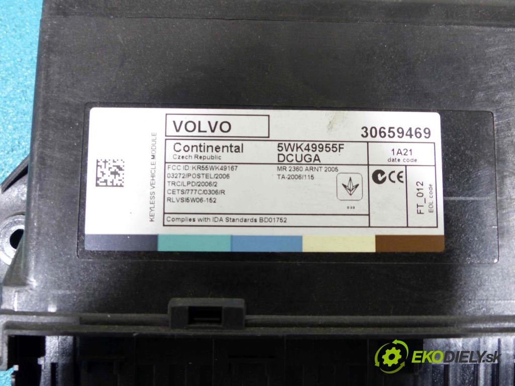 Volvo S60 II 10-18 2.0D 163 HP automatic 120 kW 1984 cm3  Modul Riadiaca jednotka 5WK49955F (Ostatné)