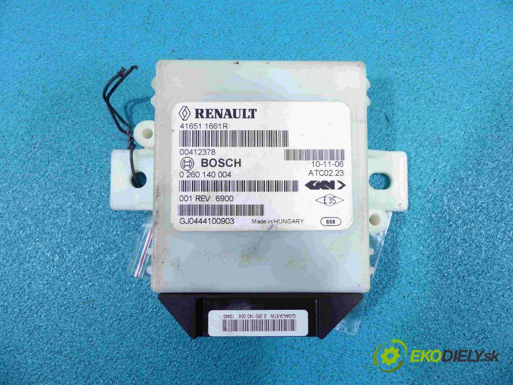 Dacia Duster I 2010-2018 1.6 16V 105 HP manual 77 kW 1598 cm3  Modul Riadiaca jednotka 0260140004 (Ostatné)