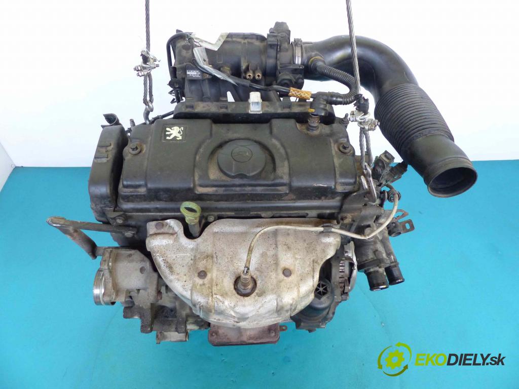 Peugeot 206 1.4 8V - 75 HP manual 55 kW 1360 cm3  Motor benz. KFW