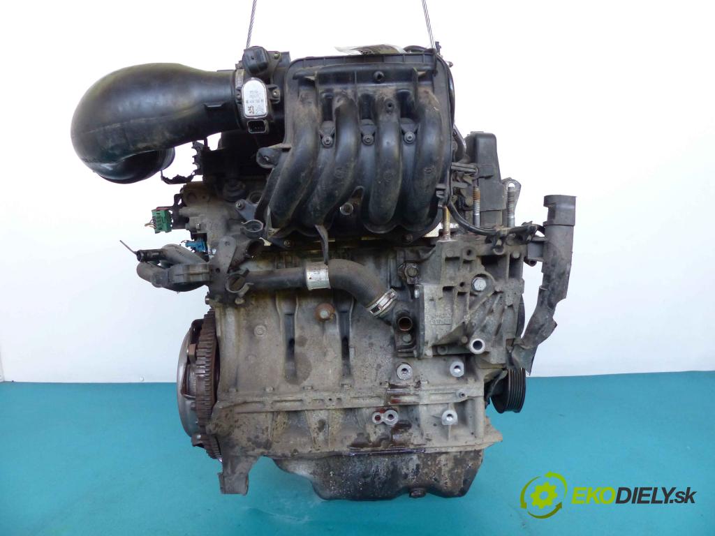 Peugeot 206 1.4 8V - 75 HP manual 55 kW 1360 cm3  Motor benz. KFW