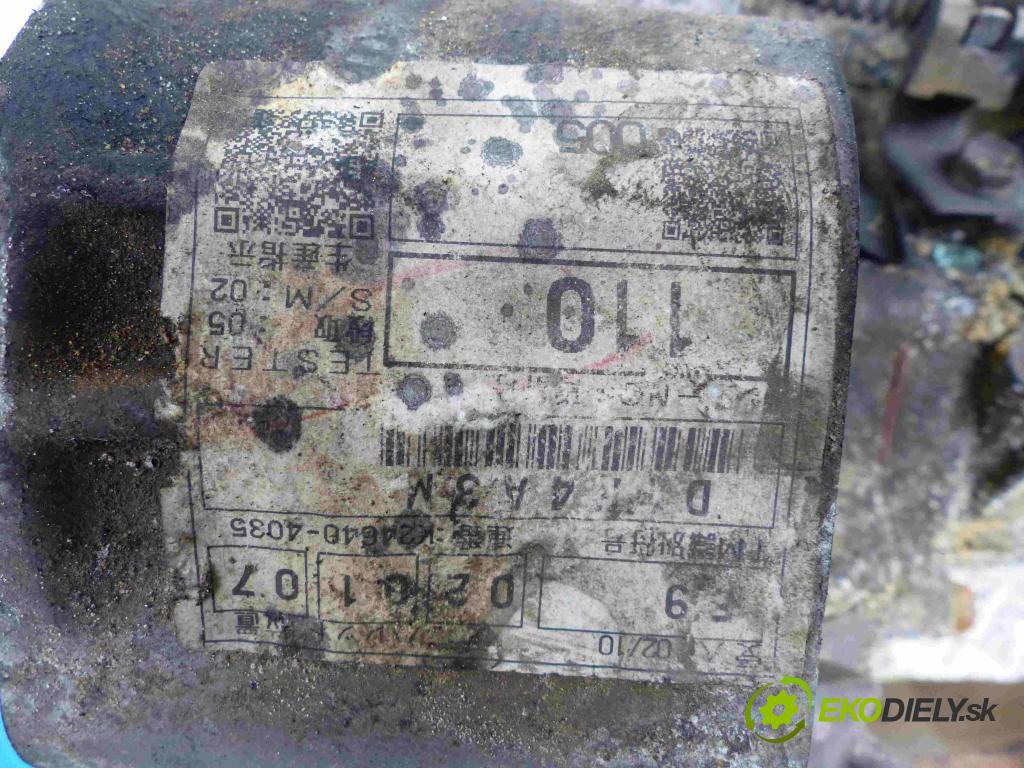 Toyota Avensis II T25 2003-2008 2.0 D4D 116 HP manual 85 kW 1995 cm3  Prevodovka - manuálne