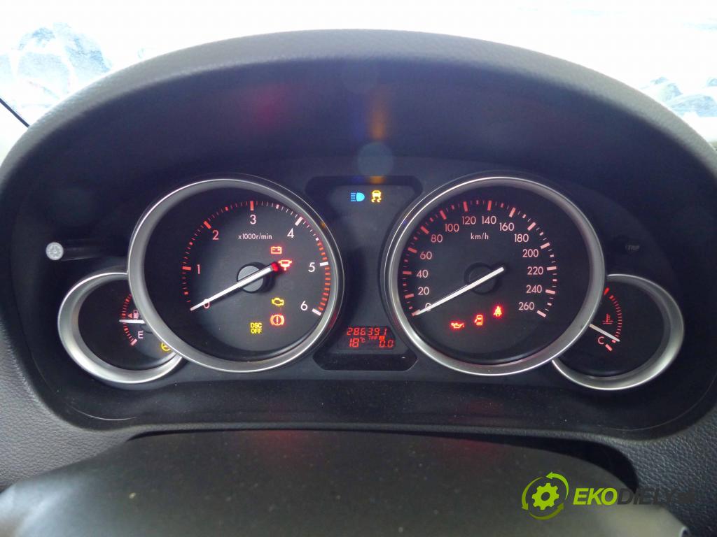 Mazda 6 II GH 2007-2012 2.0 citd 140 HP manual 103 kW 1998 cm3  Prístrojovka 1EGAM6D (Prístrojové dosky, displeje)