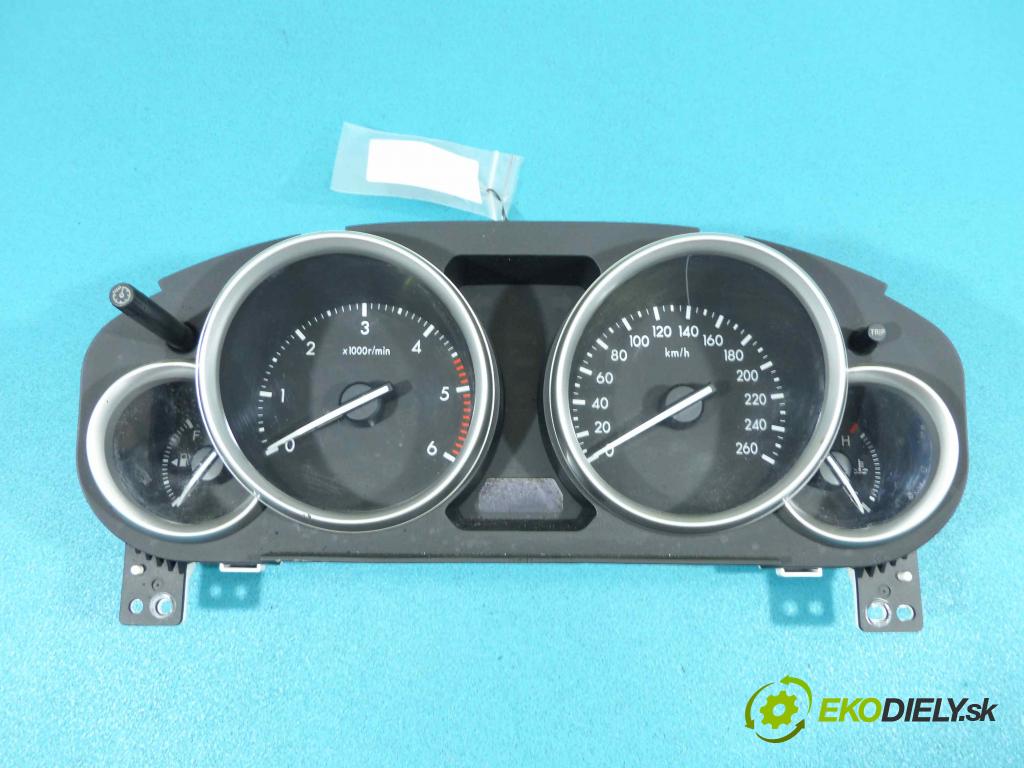 Mazda 6 II GH 2007-2012 2.0 citd 140 HP manual 103 kW 1998 cm3  Prístrojovka 1EGAM6D (Prístrojové dosky, displeje)