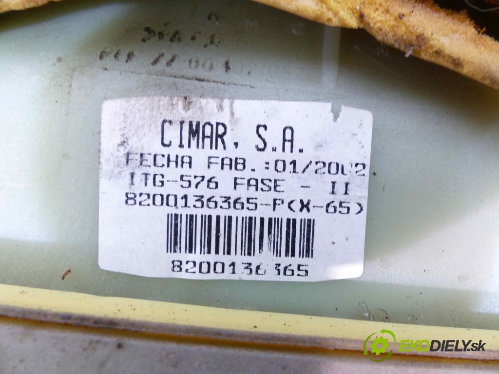Renault Clio II 1998-2012 1.5 DCI 65 HP manual 48 kW 1451 cm3  Kulisa - - 8200136365 (Rýchlostné páky / kulisy)