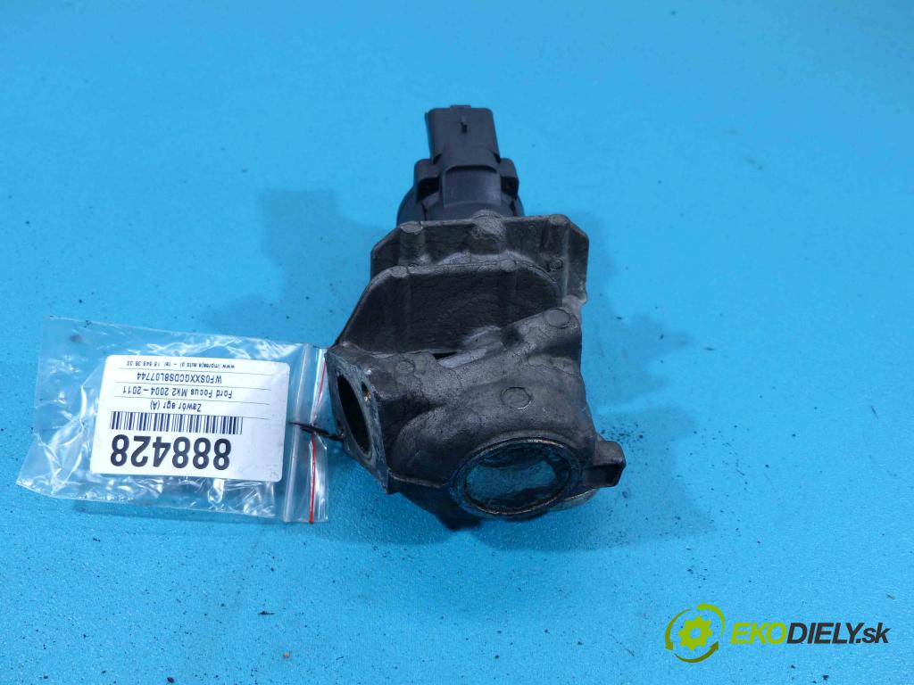 Ford Focus Mk2 2004-2011 1.6 TDCI 109 hp manual 80 kW 1560 cm3  ventil EGR 9672880080 (Recirkulace spalin EGR)