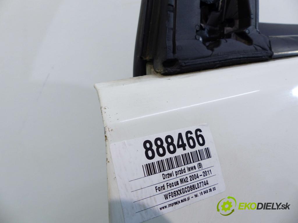 Ford Focus Mk2 2004-2011 1.6 TDCI 109 hp manual 80 kW 1560 cm3  dveře přední část levé