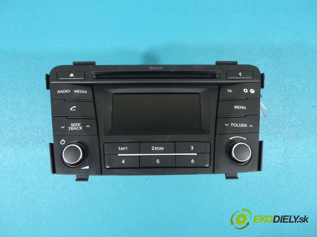 Hyundai I40 1.7 CRDi 141 HP automatic 104 kW 1685 cm3  RADIO 96170-3Z7704X (Audio zariadenia)