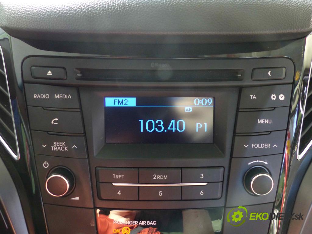 Hyundai I40 1.7 CRDi 141 HP automatic 104 kW 1685 cm3  RADIO 96170-3Z7704X (Audio zariadenia)