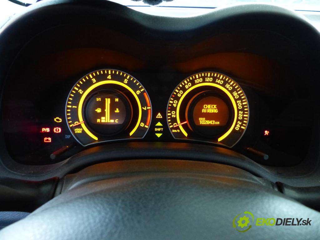 Toyota Corolla E15 2007-2014 1.3 vvt-i 101 HP manual 74 kW 1329 cm3  Prístrojovka 83800-0Z700 (Prístrojové dosky, displeje)