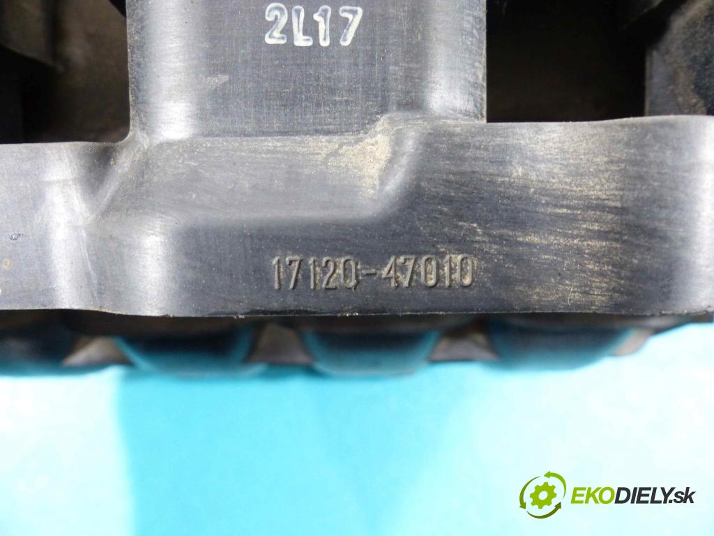 Toyota Corolla E15 2007-2014 1.3 vvt-i 101 HP manual 74 kW 1329 cm3  Potrubie sacie, sanie 17120-47010 (Sacie potrubia)