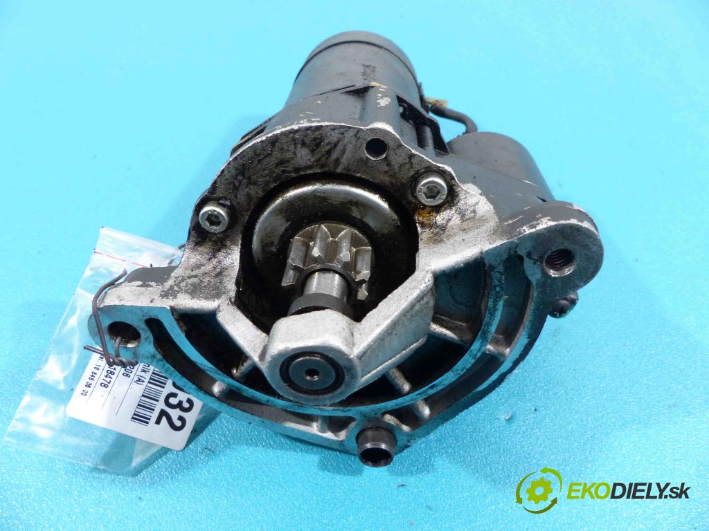 Peugeot 206 1.6 8V 88 HP manual 65 kW 1587 cm3 Štartér (Štartéry