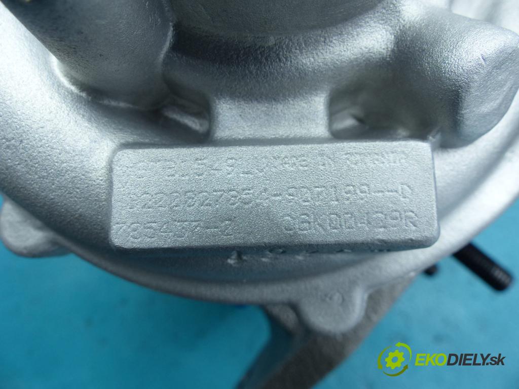 Renault Scenic III 09-16 2.0 dci 150 HP automatic 110 kW 1995 cm3 5- turbodúchadlo, turbo 785437-2 (Turbodúchadlá (kompletné))