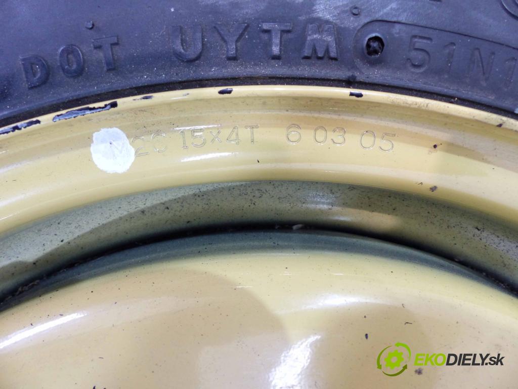 Mazda 3 I BK 2003-2009 1.6 citd 109 HP manual 80 kW 1560 cm3  kolesa dojazdové