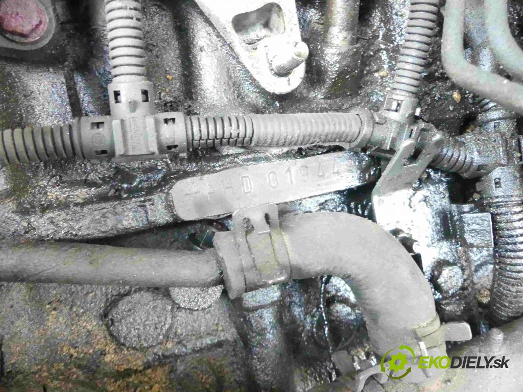 Vw LT II 1996-2006 2.5 TDI 102 hp manual 75 kW 2461 cm3  motor DIESLA AHD
