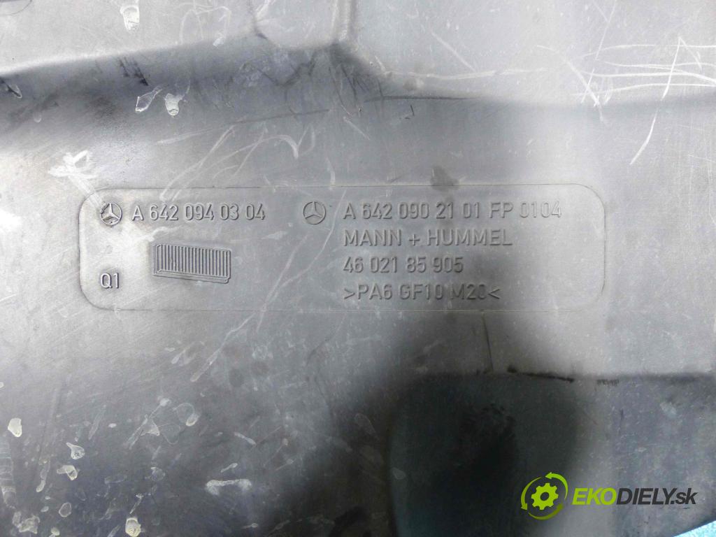 Mercedes ML W164 2005-2011 3.0 CDI 224hp automatic 165 kW 2987 cm3  Obal filtra vzduchu A6420902101 (Obaly filtrov vzduchu)