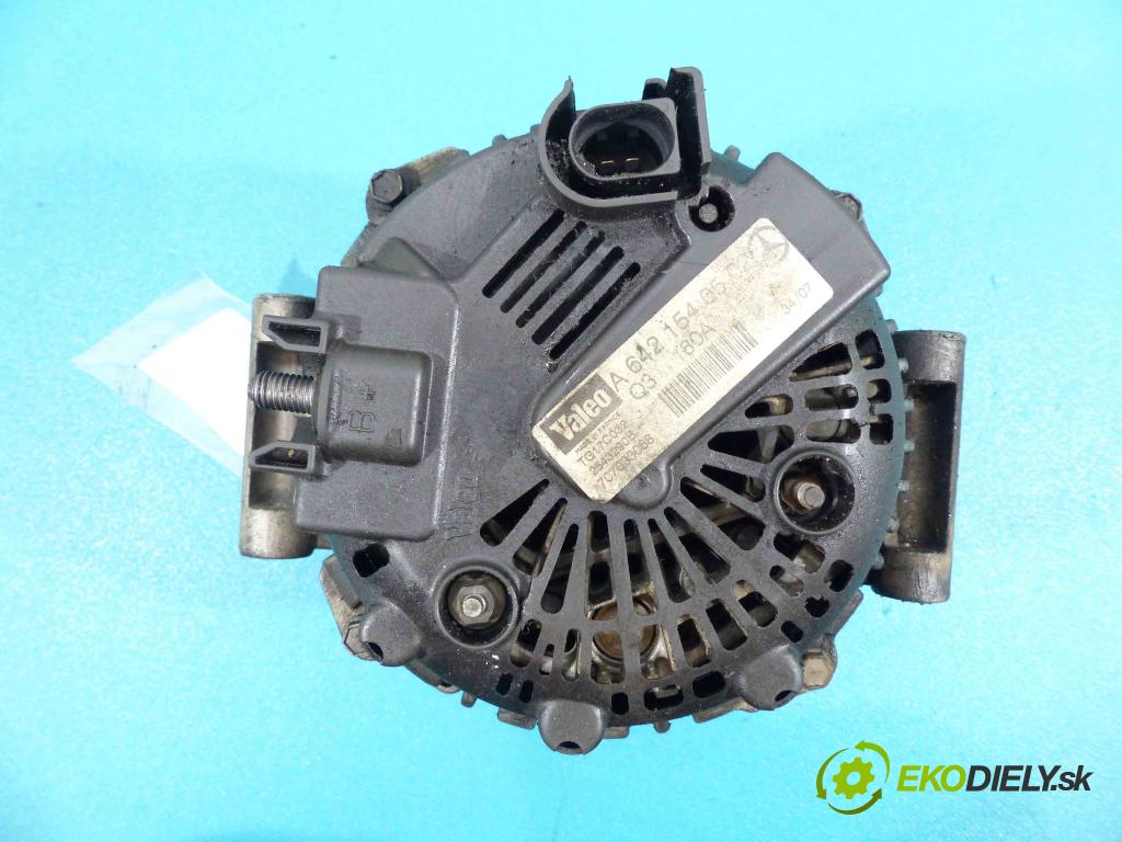 Mercedes ML W164 2005-2011 3.0 CDI 224hp automatic 165 kW 2987 cm3  Alternátor A6421540502 (Alternátory)