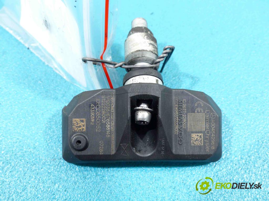 Mercedes ML W164 2005-2011 3.0 CDI 224 hp automatic 165 kW 2987 cm3  snímač tlaku A0045429818 (Snímače tlaku)