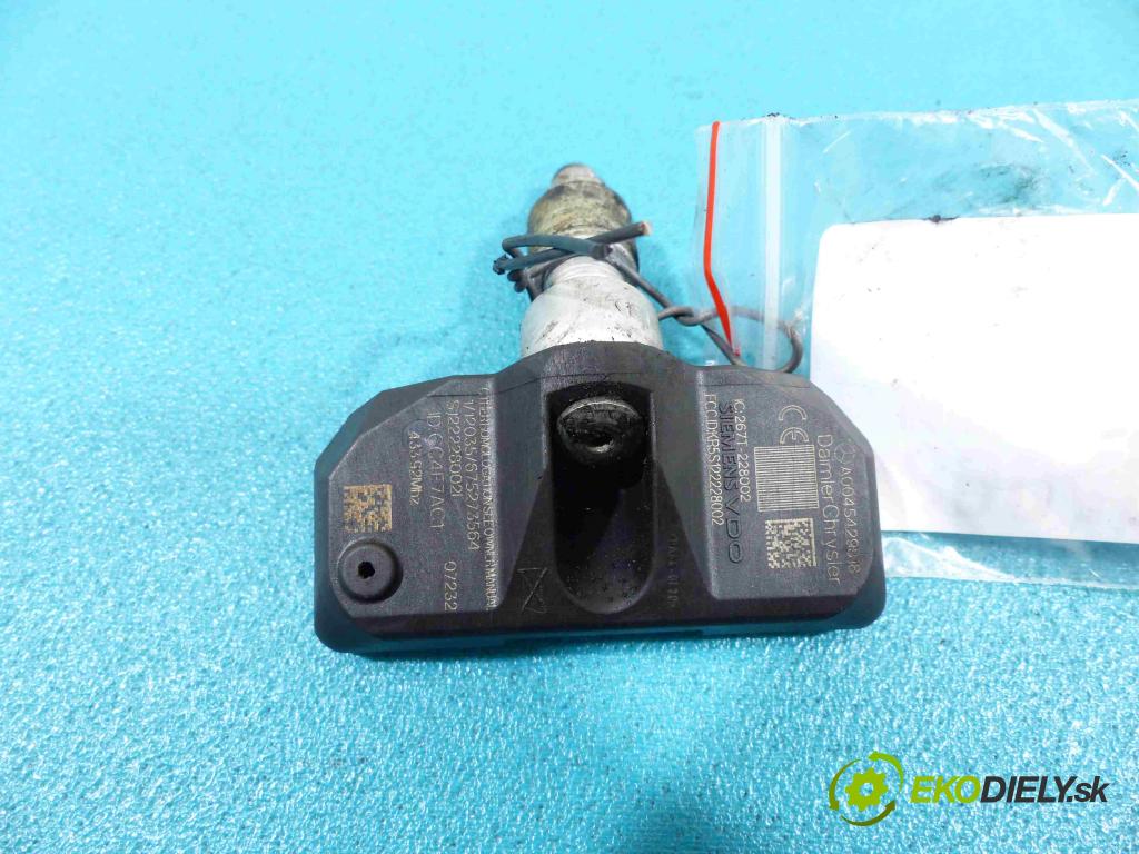 Mercedes ML W164 2005-2011 3.0 CDI 224 hp automatic 165 kW 2987 cm3  snímač tlaku A0045429818 (Snímače tlaku)