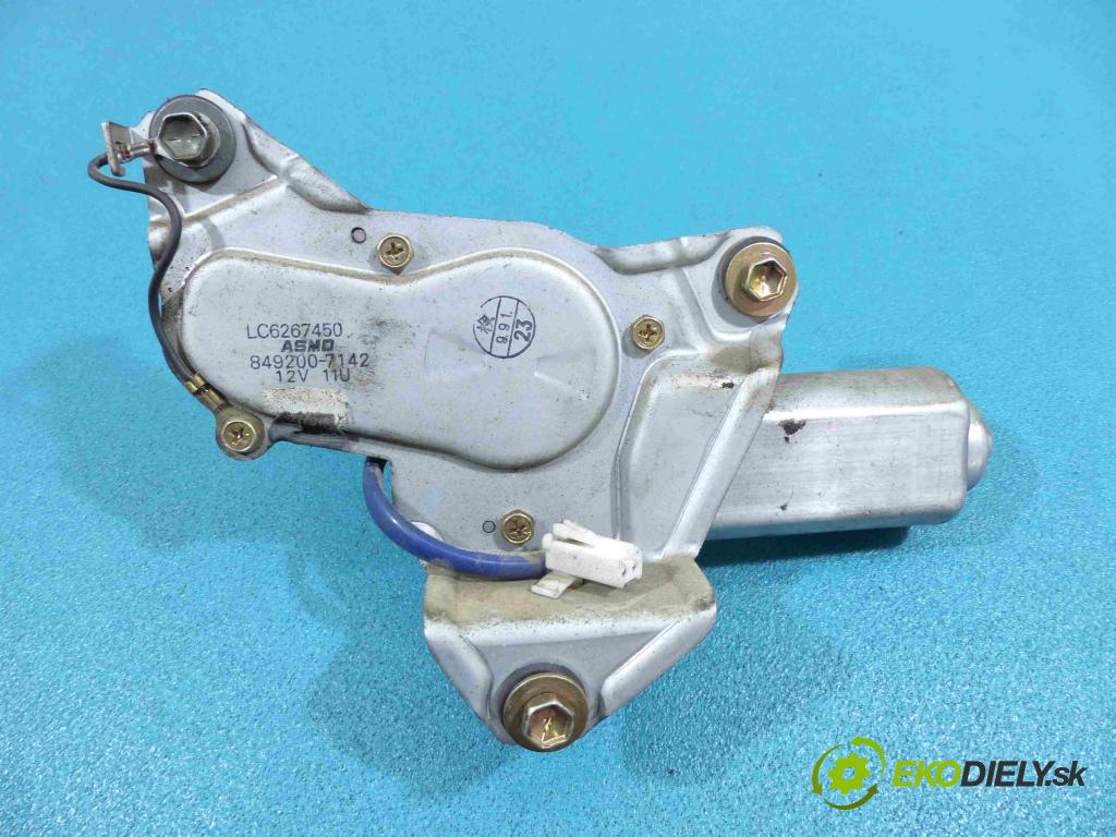 Mazda Mpv II 1999-2006 2.0 16V 122 hp manual 90 kW 1991 cm3 5- motor stěrače zadní část 849200-7142