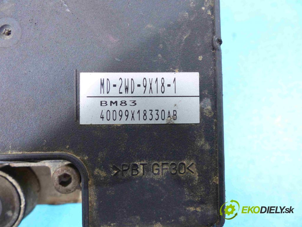 Mazda Mpv II 1999-2006 2.0 16V 122 HP manual 90 kW 1991 cm3 5- Pumpa ABS MD-2WD-9X18-1 (Pumpy ABS)