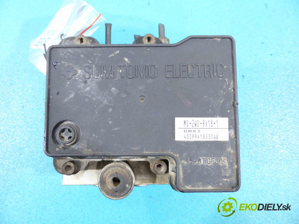 Mazda Mpv II 1999-2006 2.0 16V 122 HP manual 90 kW 1991 cm3 5- Pumpa ABS MD-2WD-9X18-1 (Pumpy ABS)