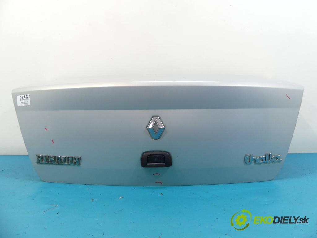 Renault Thalia I 1998-2009 1.4 16V 98 hp manual 72 kW 1390 cm3  zadní část kapota  (Zadní kapoty)