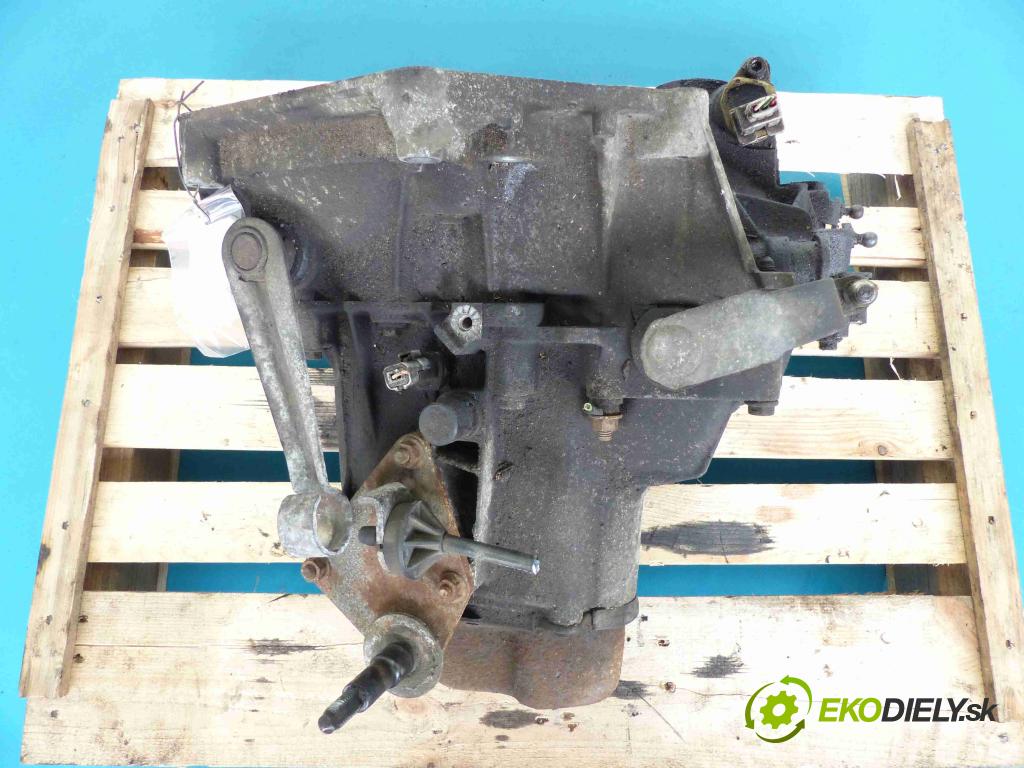 Peugeot 206 1.4 8V - 75 HP manual 55 kW 1360 cm3  Prevodovka - manuálne 20CE89