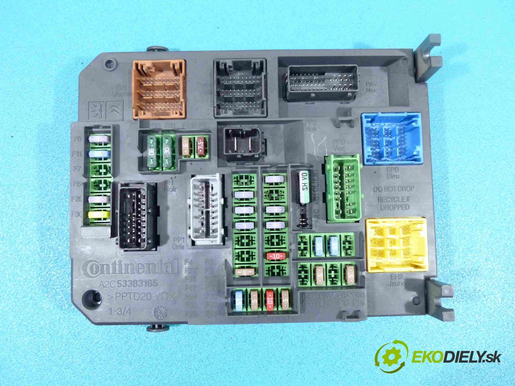 Citroen C4 II 2010-2017 1.6 HDI 92 HP manual 68 kW 1560 cm3  Jednotka riadiaca 0281019819