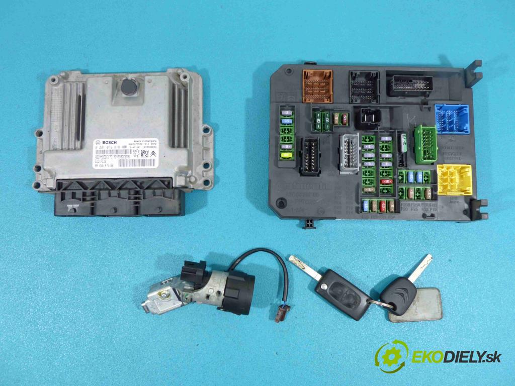 Citroen C4 II 2010-2017 1.6 HDI 92 HP manual 68 kW 1560 cm3  Jednotka riadiaca 0281019819