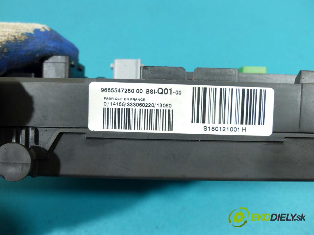 Citroen C4 II 2010-2017 1.6 HDI 92 HP manual 68 kW 1560 cm3  Jednotka riadiaca 0281019819