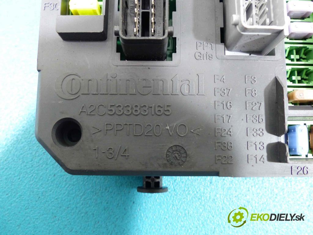 Citroen C4 II 2010-2017 1.6 HDI 92 HP manual 68 kW 1560 cm3  Jednotka riadiaca 0281019819