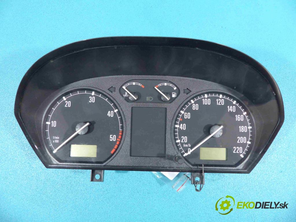 Skoda Fabia I 1999-2007 1.9 TDI 101 hp manual 74 kW 1896 cm3  prístrojovka 6Y1919880D (Přístrojové desky, displeje)