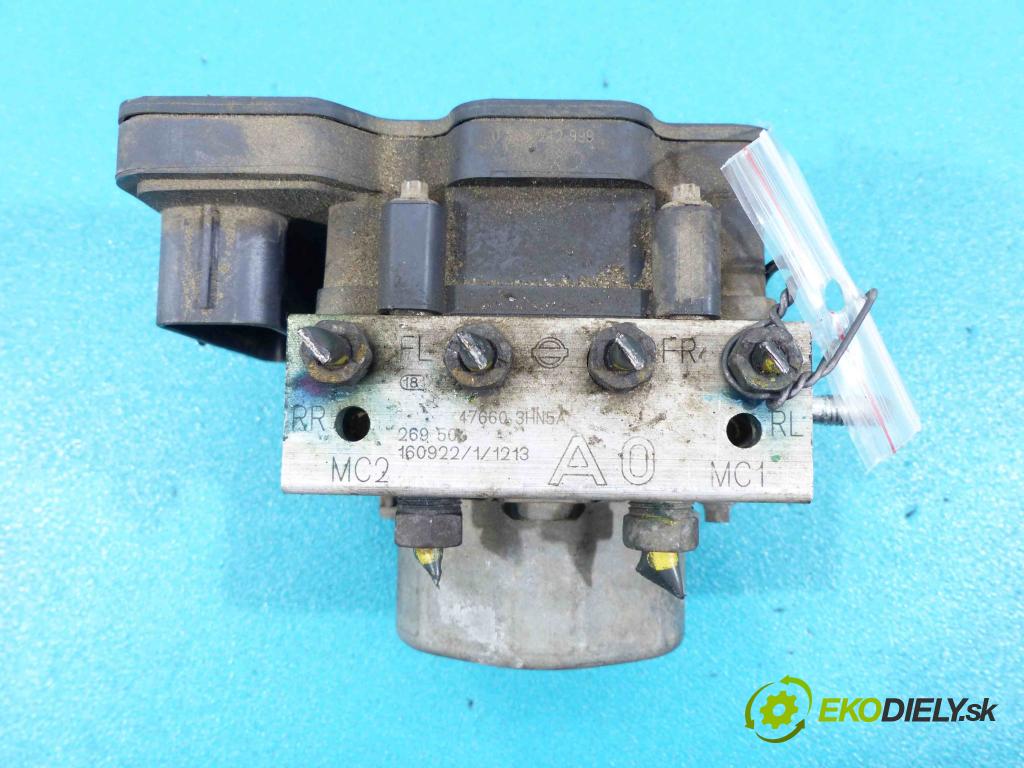 Nissan Micra K13 2010-2017 1.2 12V 80 HP manual 59 kW 1198 cm3 5- Pumpa ABS 0265956096 (Pumpy ABS)