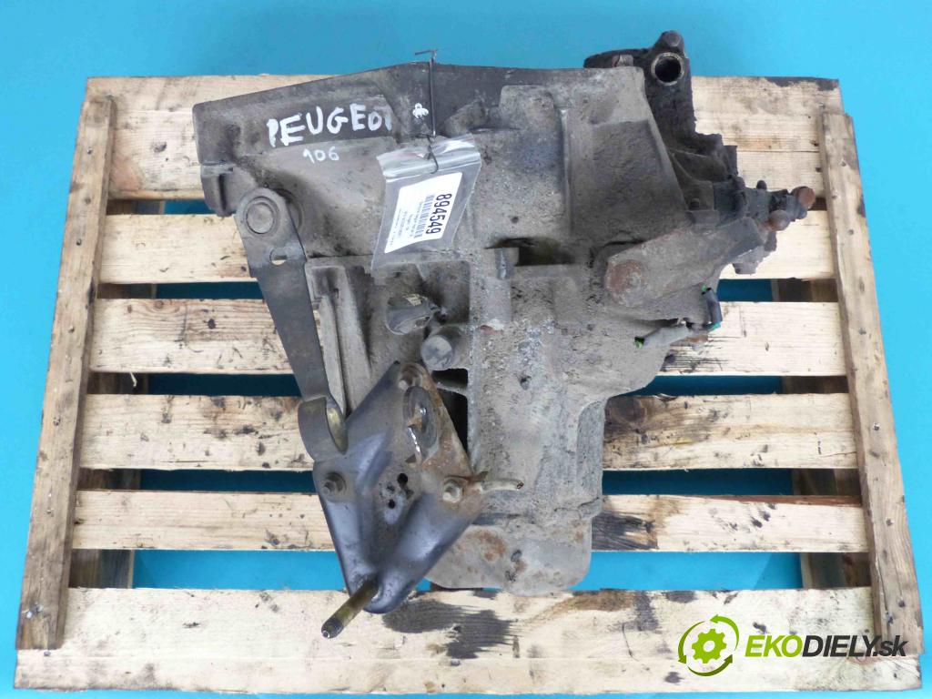 Peugeot 106 1.0 - 50 HP manual 37 kW 954 cm3 5- Prevodovka - manuálne 20CB56