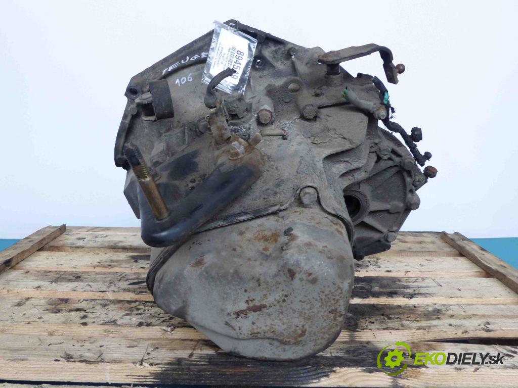 Peugeot 106 1.0 - 50 HP manual 37 kW 954 cm3 5- Prevodovka - manuálne 20CB56