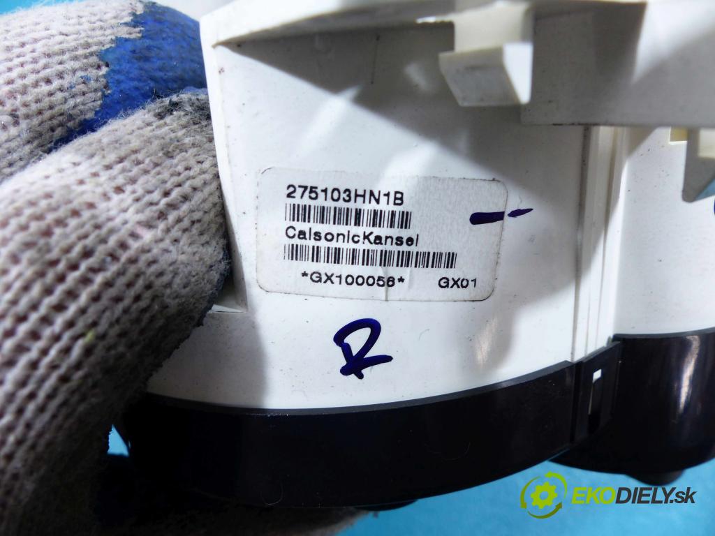 Nissan Micra K13 2010-2017 1.2 12V 80 hp manual 59 kW 1198 cm3 5- - Panel topení 275103HN1B