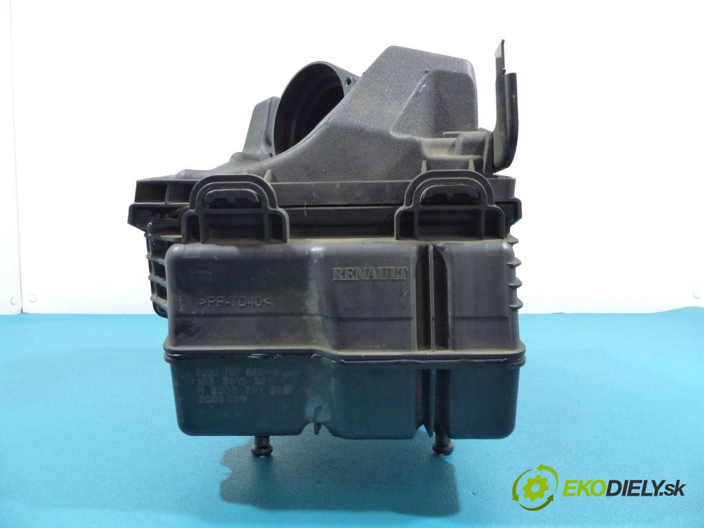 Renault Laguna III 2007-2015 1.5 DCI 110 hp manual 81 kW 1461 cm3 5- obal filtra vzduchu 8200787623B (Kryty filtrů)