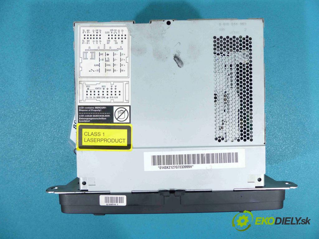 Skoda Octavia II 2004-2013 2.0 TDI 170 hp manual 125 kW 1968 cm3 5- RADIO 1Z0035194A (Audio zařízení)