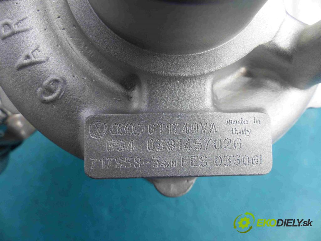 Skoda Superb I 2001-2008 1.9 TDI 131 hp manual 96 kW 1896 cm3 4- turbo 717858-3 (Turbodúchadla (kompletní))