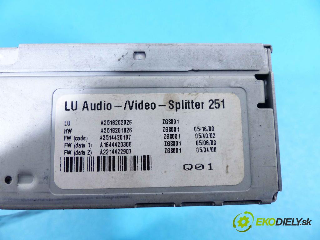 Mercedes GL I X164  2006-2012 slot DVD