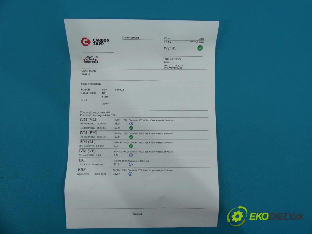 Alfa romeo 147 testovaný na Carbon