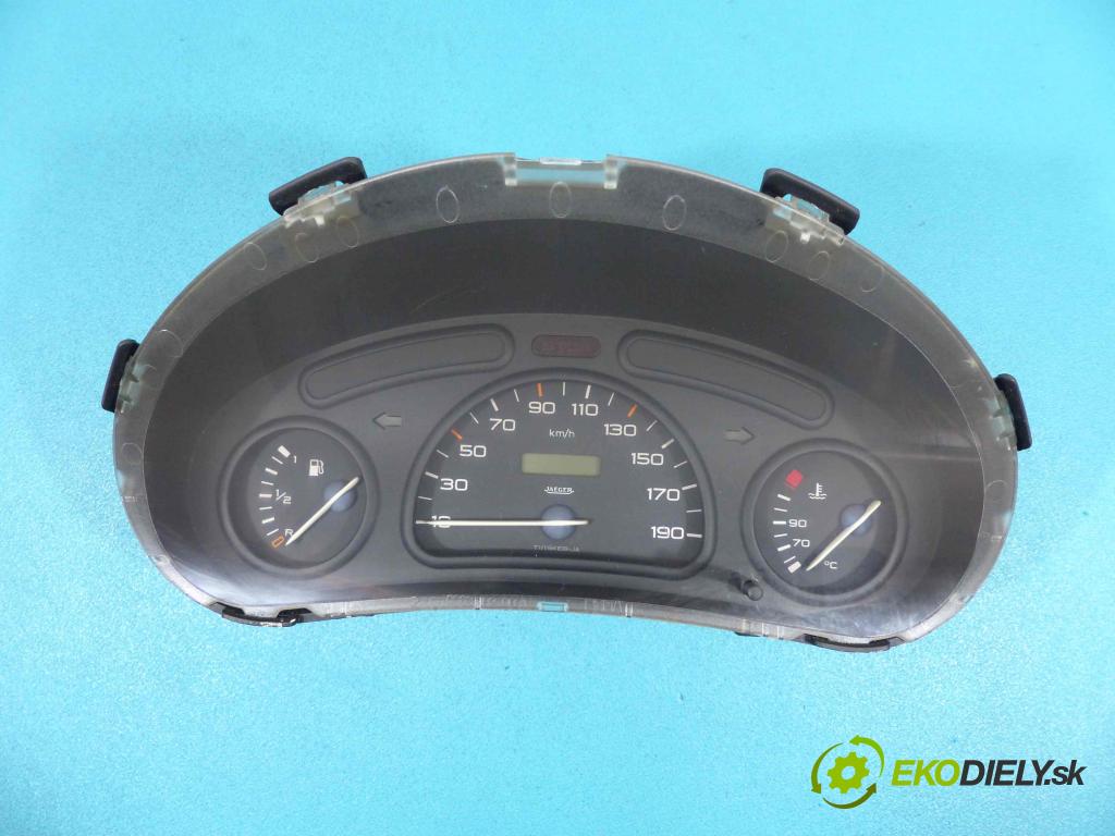 Peugeot 206 1.1 8V - 60 hp manual 44 kW 1124 cm3 5- prístrojovka 9634960980 (Přístrojové desky, displeje)