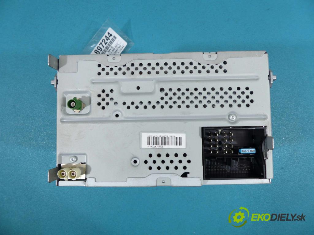 Vw Golf VI 2008-2013 2.0 TDI 140 HP manual 103 kW 1968 cm3 5- RADIO 1K0035180AF (Audio zariadenia)